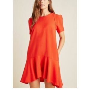 MAEVE Rousseau Flounced Mini Dress size 2